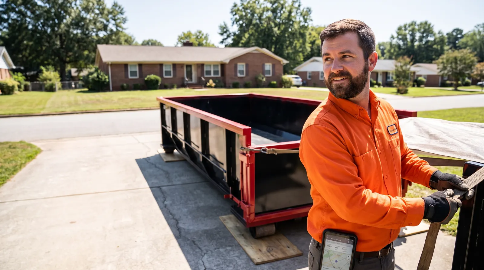 Dumpster in Greenville, SC